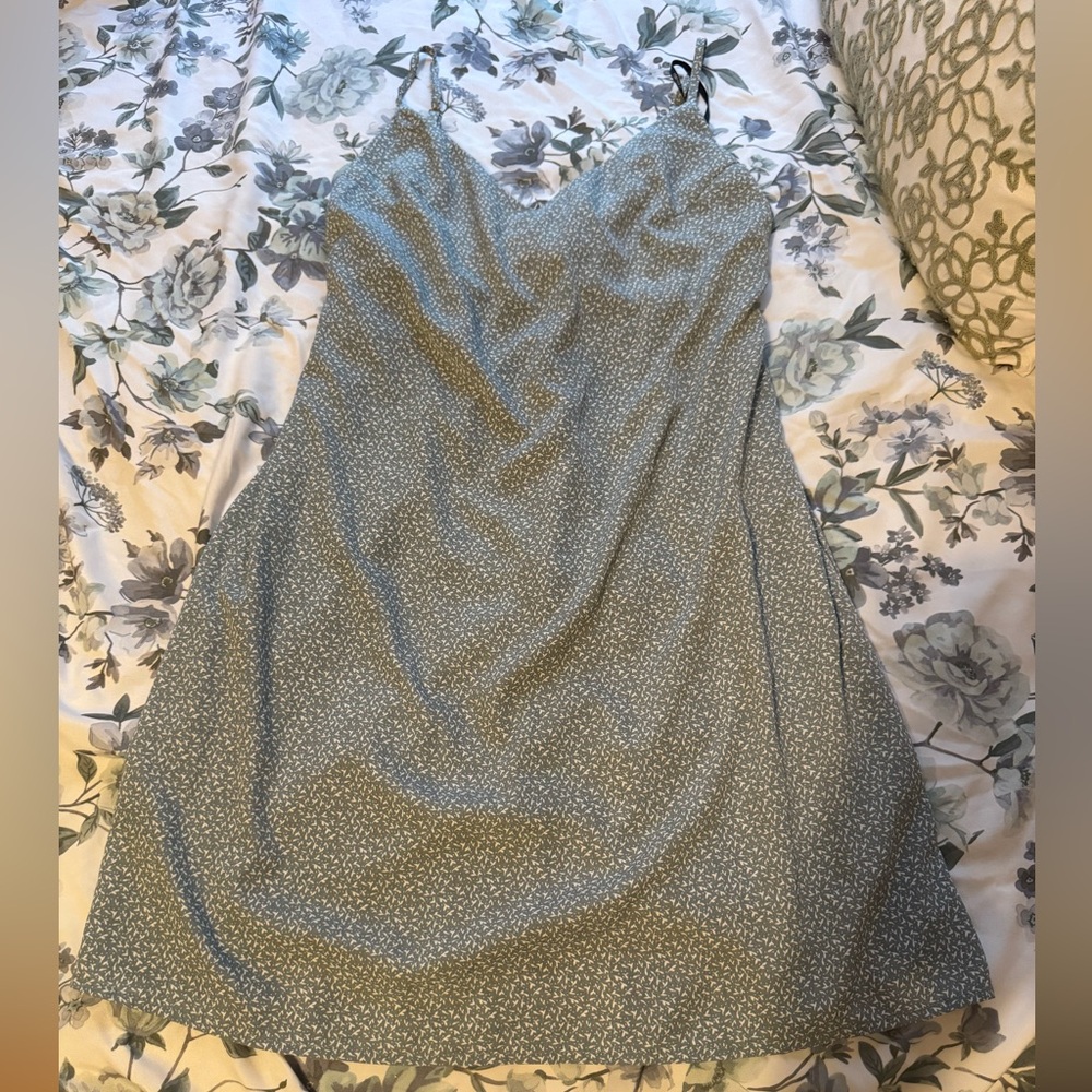 Forever 21 Gray Patterned Dress